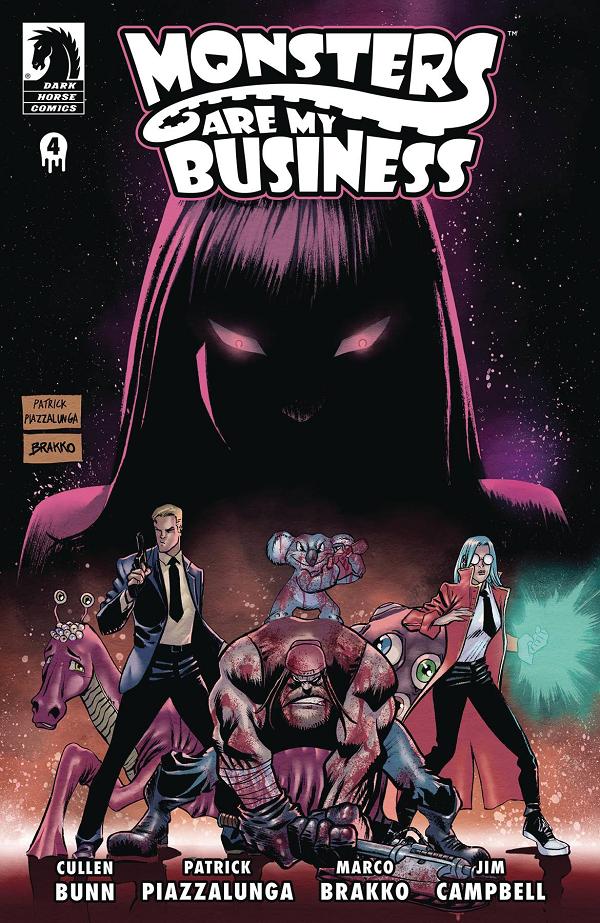 Monsters Are My Business & Business Is Bloody #4 cover