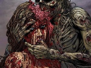 Night Of The Living Dead Death Valley #4 NUDE cover