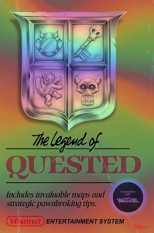 Quested #1 VIDEO GAME HOMAGE FOIL cover