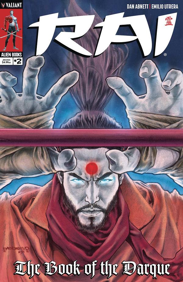 Rai Book Of Darque #2 cover by Al Barrionuevo
