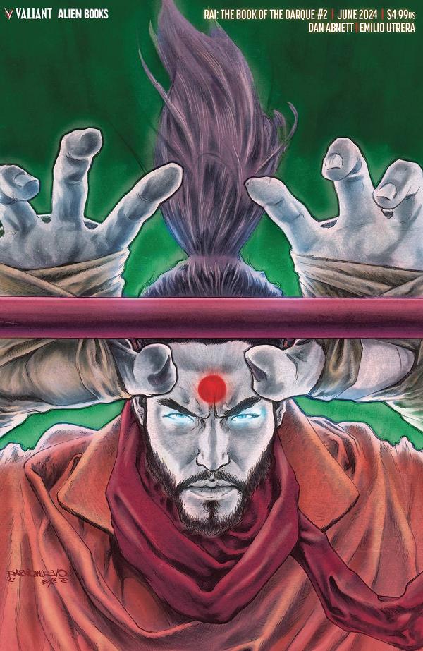 Rai Book Of Darque #2 variant cover by Al Barrionuevo