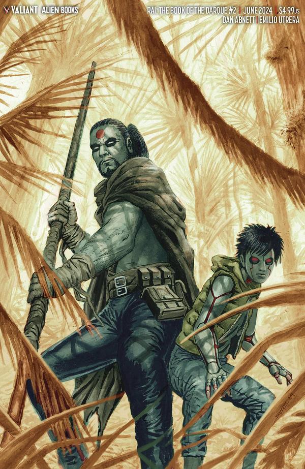Rai Book Of Darque #2 variant cover by Al Barrionuevo