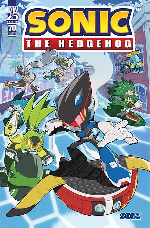 Sonic The Hedgehog #70 CVR A HAMMERSTROM cover