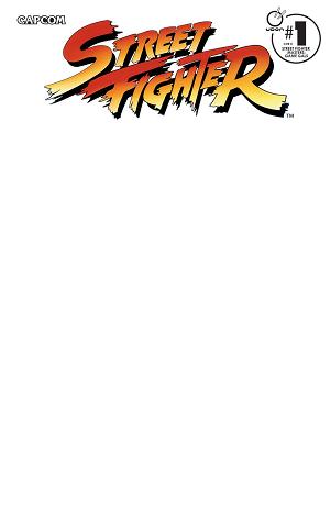 Street Fighter Masters Game Gals #1 CVR C BLANK SKETC cover