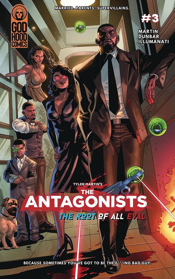 The Antagonists #3 cover