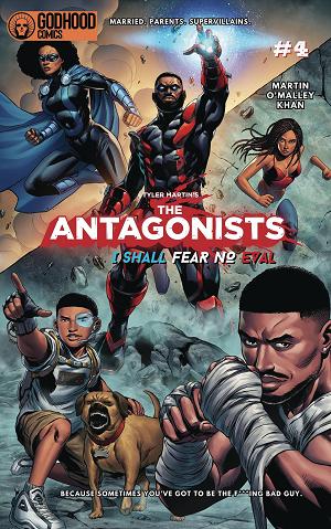 The Antagonists #4 cover