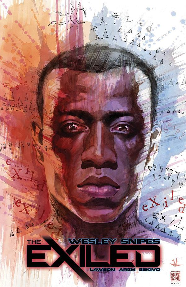 The Exiled #1 variant cover by David Mack