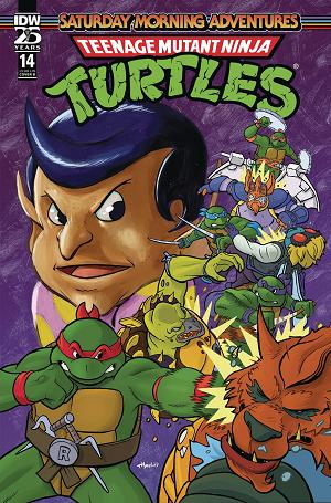 Tmnt Saturday Morning Adv 2023 #14 CVR B HYMEL cover