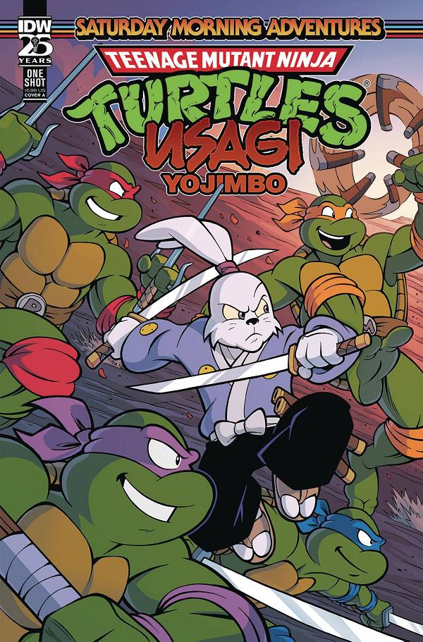 Tmnt Usagi Yojimbo Saturday Morning Adv #1 CVR A LAWRENCE cover
