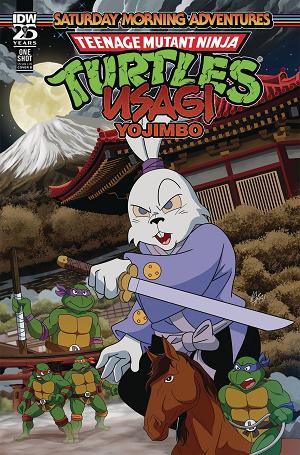 Tmnt Usagi Yojimbo Saturday Morning Adv #1 CVR B JONES cover