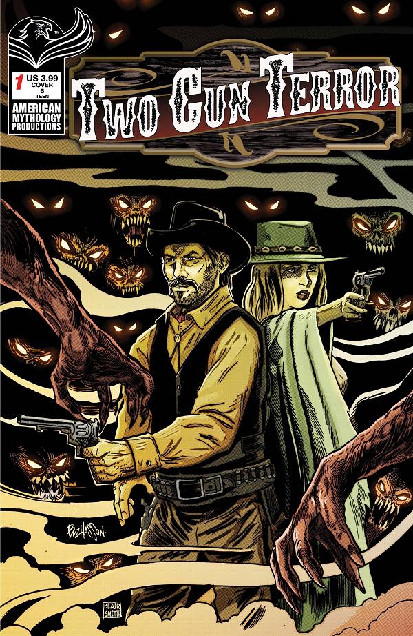 Two Gun Terror #1 CVR B DEMONS HAESER & HASSON cover