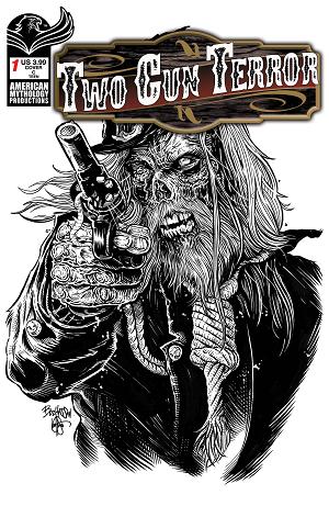 Two Gun Terror #1 CVR C DEAD SHERIFF HASSON cover
