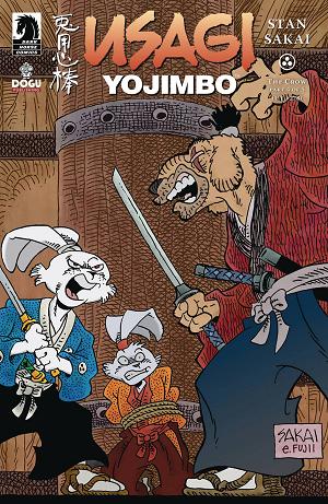 Usagi Yojimbo Crow #4 CVR A SAKAI cover