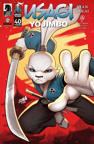 Usagi Yojimbo Crow #4 CVR B NAKAYAMA cover
