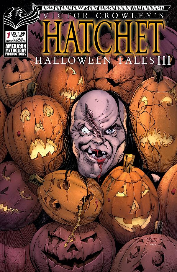 Victor Crowley Hatchet Halloween Iii #1 variant cover by Rich Bonk