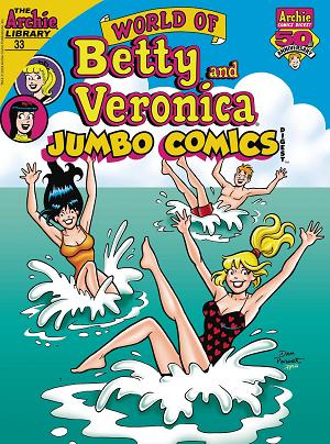 World Of Betty & Veronica Jumbo Comics Digest #33 cover