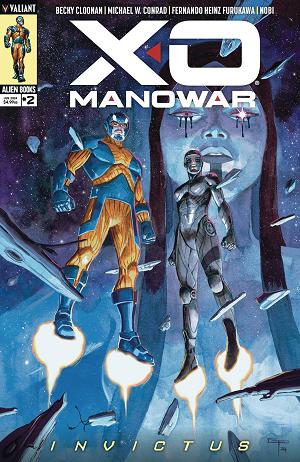 X-O Manowar Invictus #2 CVR A PERALTA cover