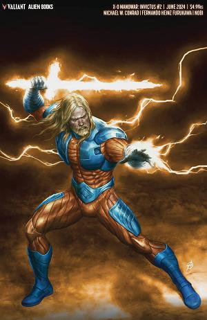 X-O Manowar Invictus #2 CVR D ALESSIO VIRGIN cover