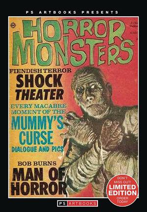 Ps Artbooks Horror Monsters Magazine #4 cover
