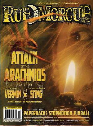 Rue Morgue Magazine #219 cover