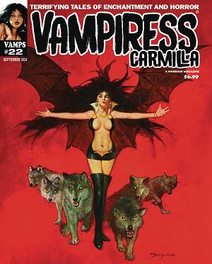 Vampiress Carmilla Magazine #22 cover