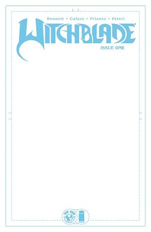 Witchblade #1 CVR C BLANK SKETCH cover