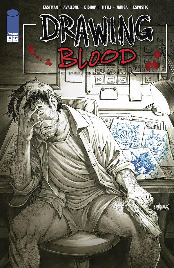 Drawing Blood #4 CVR C SANTOLOUCO cover