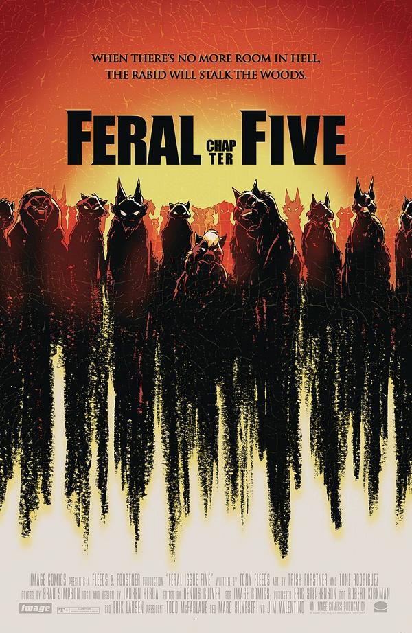 Feral #5 CVR B FORSTNER & FLEECS cover