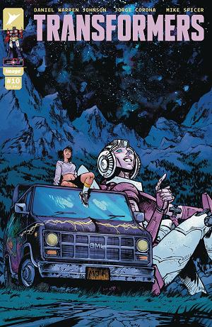 Transformers #10 CVR A JOHNSON & SPICER cover