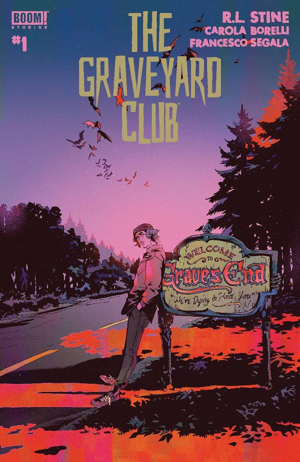 Graveyard Club #1 CVR B KAPLAN cover