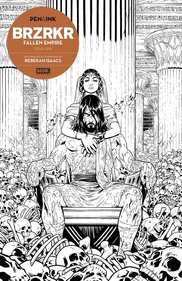 Brzrkr Fallen Empire Pen & Ink #1 CVR A ISAACS (MR) cover