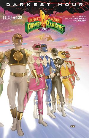 Mighty Morphin Power Rangers #122 CVR B CVR B CONNECTING cover