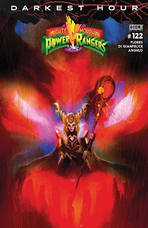 Mighty Morphin Power Rangers #122 CVR H FOC REVEAL cover