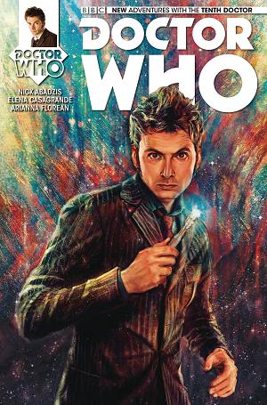 Doctor Who 10Th Doctor #1 CVR B ZHANG FOIL cover