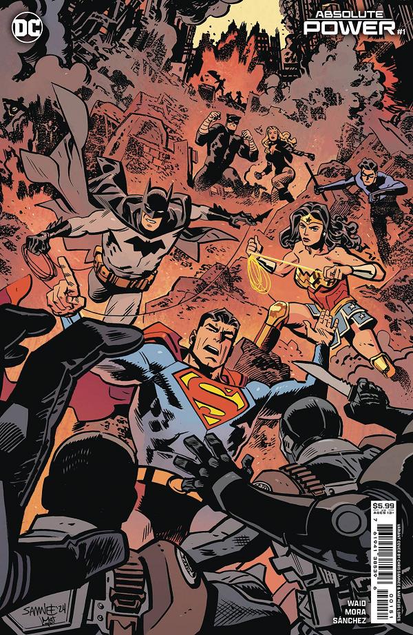 Absolute Power #1 CVR E CHRIS SAMNEE CSV cover