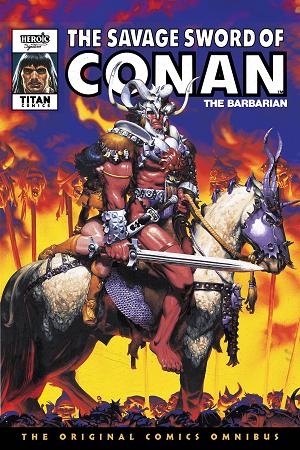 Savage Sword Conan Original Omni Direct Market Vol. 09 (Re
