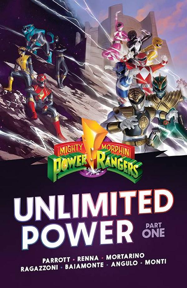 Mighty Morphin Power Rangers Unlimited Power Vol. 01 cover by Miguel Mercado