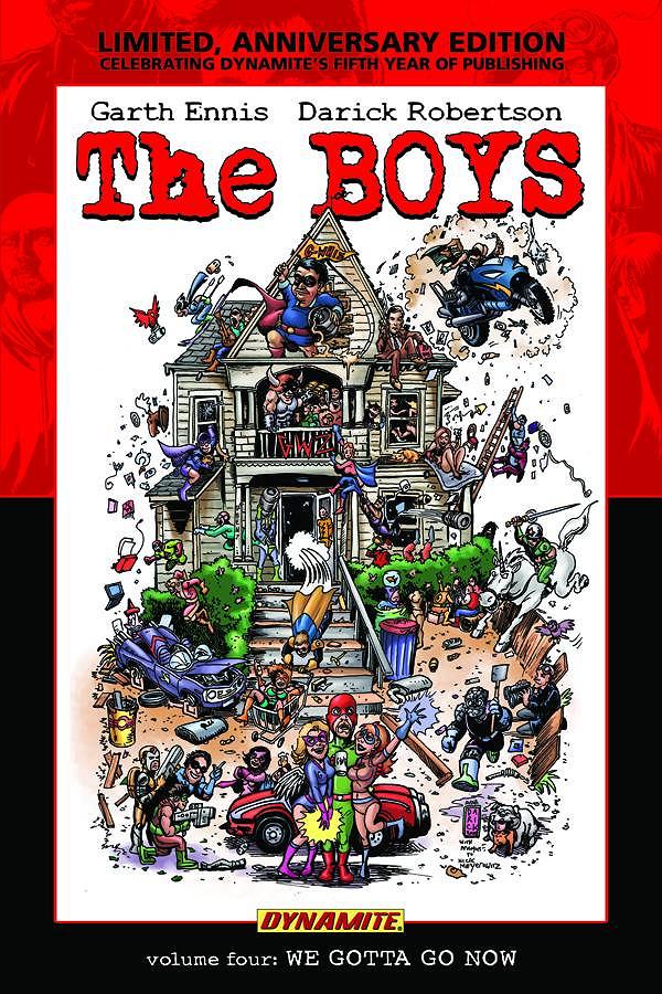 Boys Limited Edition Vol. 04 We Gotta Go Now cover by Darick Robertson