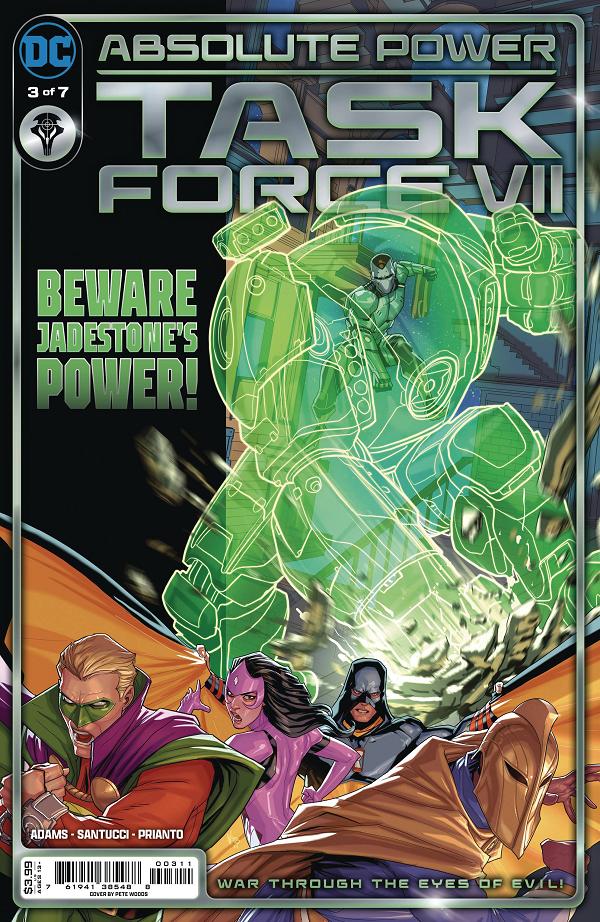 Absolute Power: Task Force VII #3 CVR A PETE WOODS cover