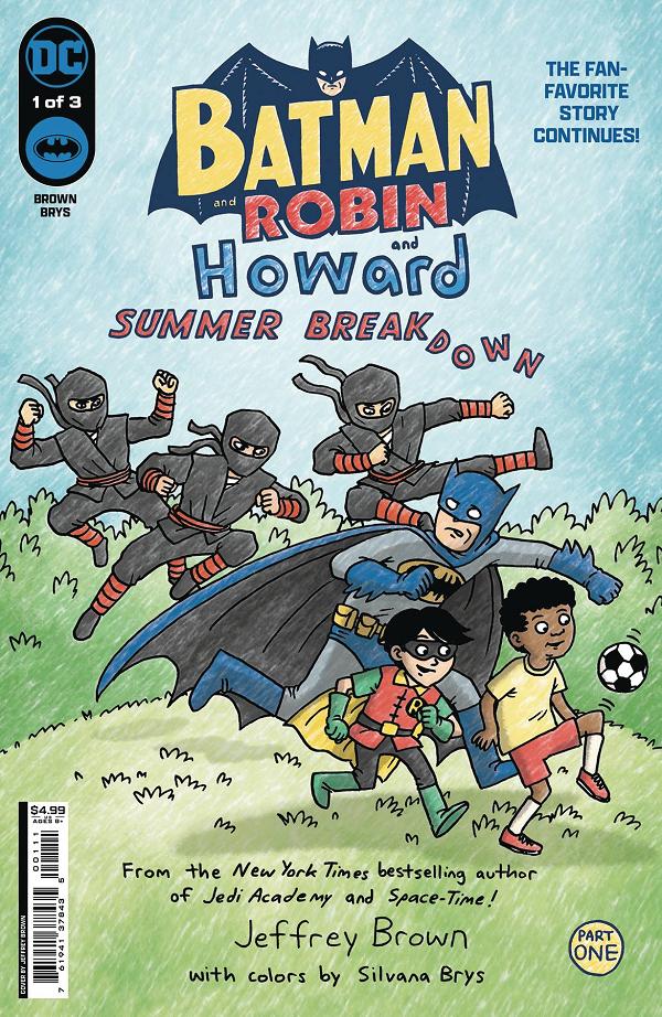 Batman And Robin And Howard Summer Breakdown #1 cover
