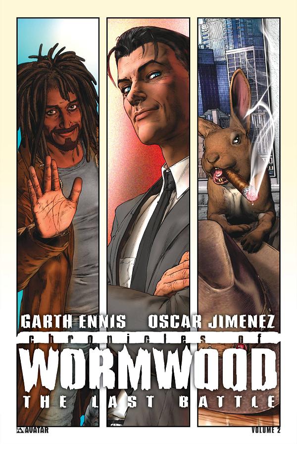 Chronicles Of Wormwood Last Battle cover by Oscar Jimenez