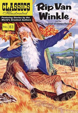 Classics Illustrated Rip Van Winkle Sleepy Hollow