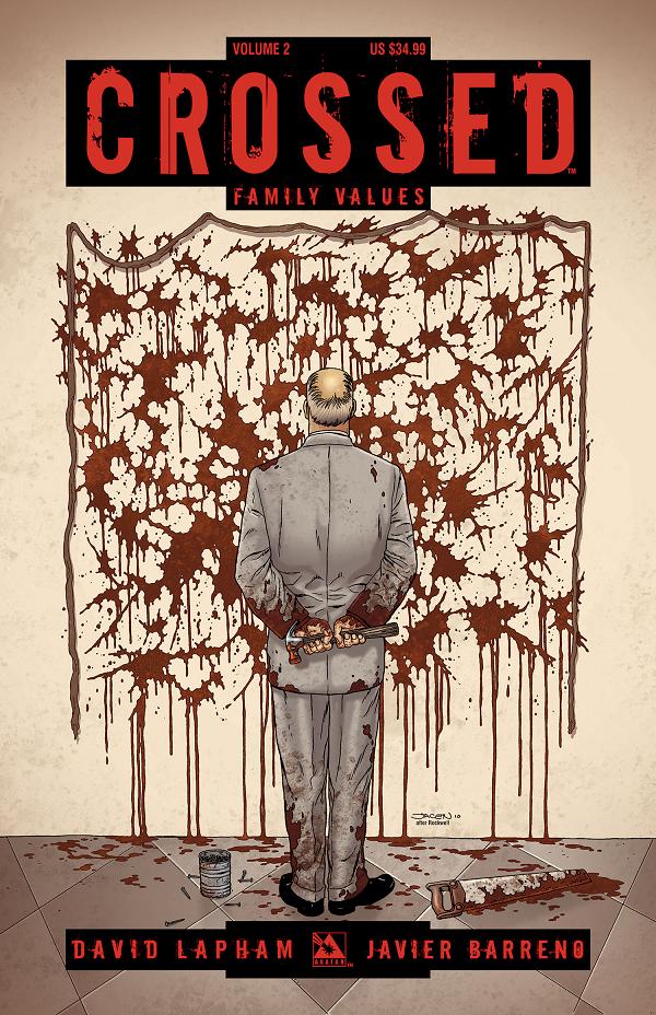 Crossed Sgn Ed Vol. 02 Family Values cover by Jacen Burrows