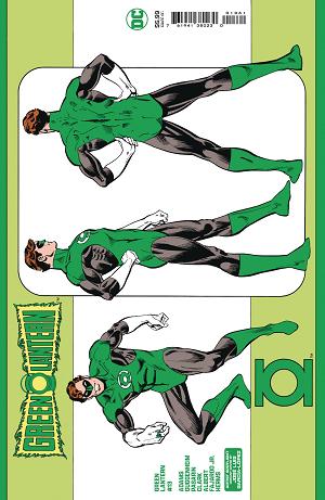 Green Lantern #13 CVR D GARCIA-LOPEZ ARTIST SPOT WRAP CSV AP cover