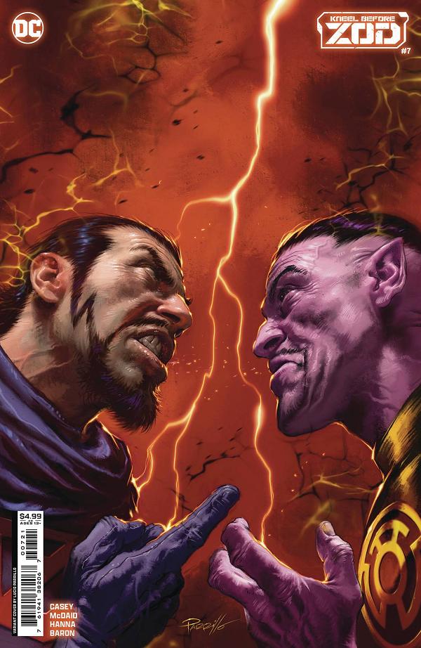 Kneel Before Zod #7 CVR B LUCIO PARRILLO CSV cover