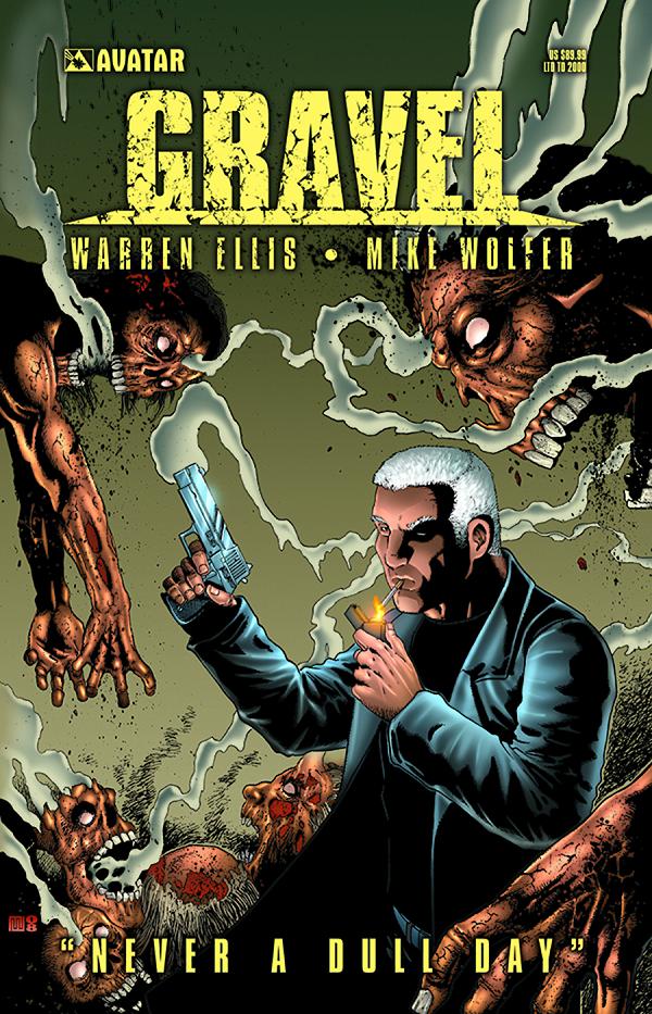 Gravel Never A Dull Day Sgn cover by Mike Wolfer