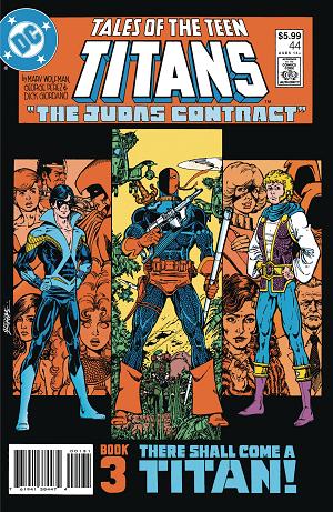 Tales Of The Teen Titans #44 CVR B FACSIMILE CVR B PEREZ FOIL cover