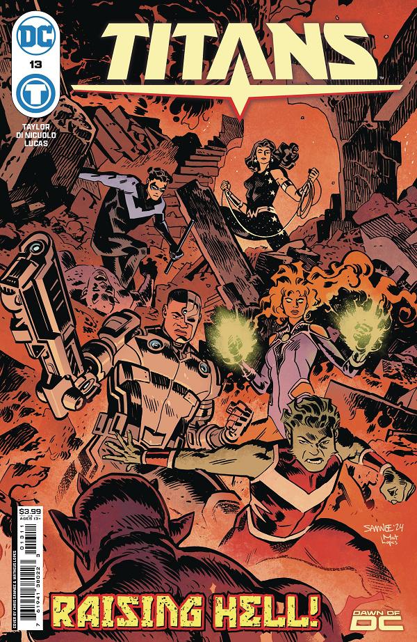 Titans #13 CVR A CHRIS SAMNEE cover
