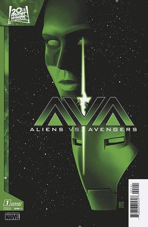 Aliens Vs Avengers #1 JTC HOMAGE cover