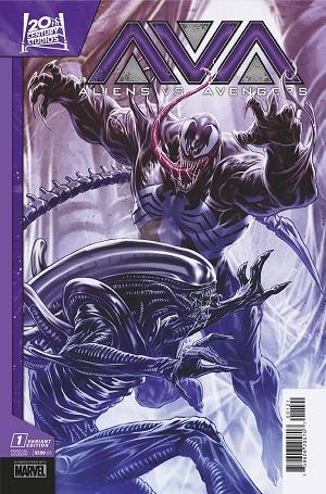 Aliens Vs Avengers #1 MARK BROOKS cover